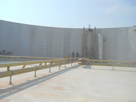 jet aerators in poultry waste for nitrification and anoxic tanks